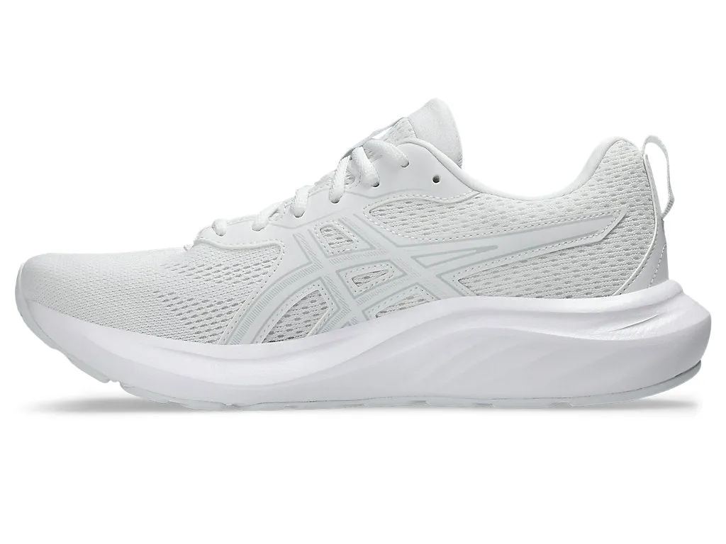 ASICS MEN'S GEL CONTEND 9 WHITE/GREY RUNNING SHOE