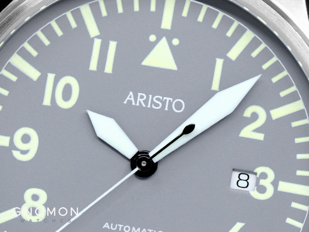 Aviator Gray 42 Beo Automatic 7H153-L - Sapphire