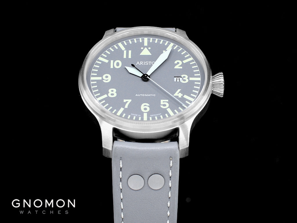 Aviator Gray 42 Beo Automatic 7H153-L - Sapphire