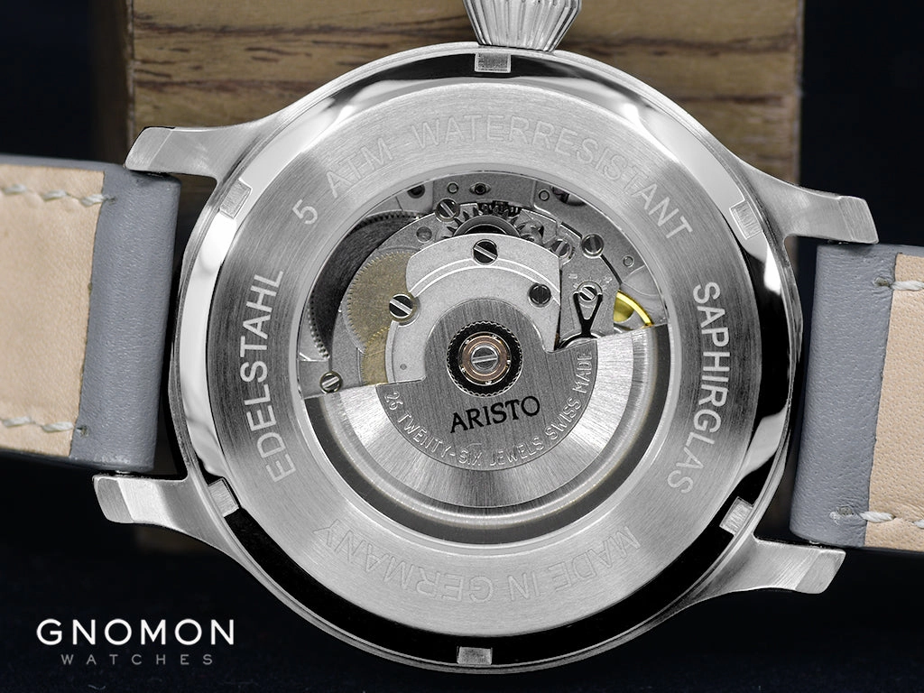Aviator Gray 42 Beo Automatic 7H153-L - Sapphire