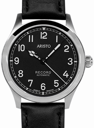 Aviator Vintage REC Auto Black 98101REC-1 - Sapphire,automatic watch,automatic watches for men,automatic watches for women,luxury automatic watch,minimalist automatic watch,dress automatic watch,vintage automatic watch,automatic watch sale