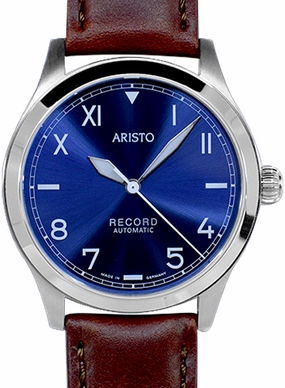 Aviator Vintage REC Auto Blue 98101REC-4 - Sapphire,automatic watch,automatic watches for men,automatic watches for women,luxury automatic watch,minimalist automatic watch,dress automatic watch,vintage automatic watch,automatic watch sale