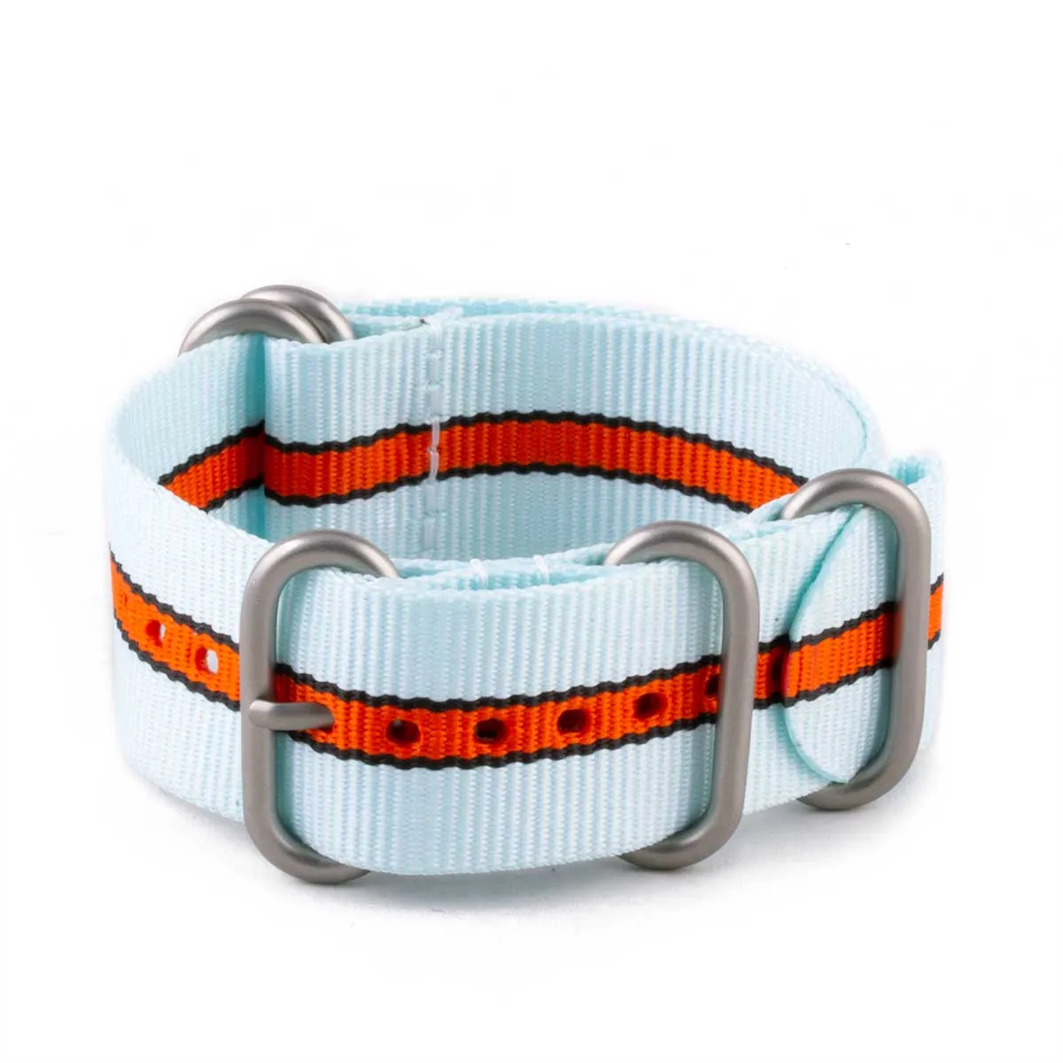 a??Zulu nato watch band 5 rings - Nylon / fabric (solid color, stripes, pattern)