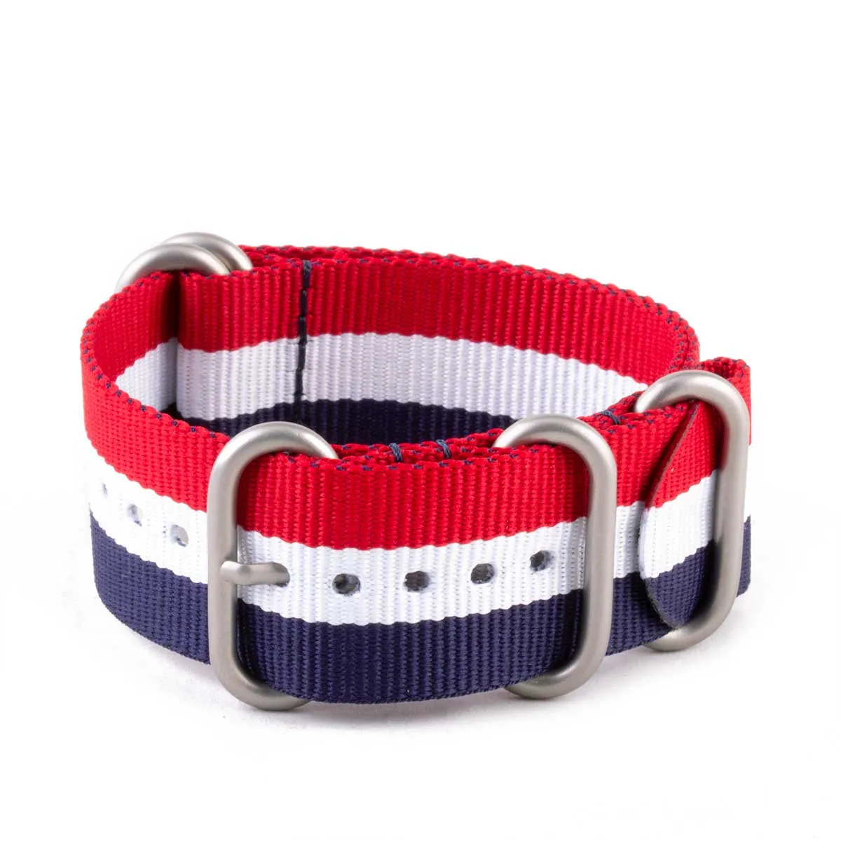 a??Zulu nato watch band 5 rings - Nylon / fabric (solid color, stripes, pattern)