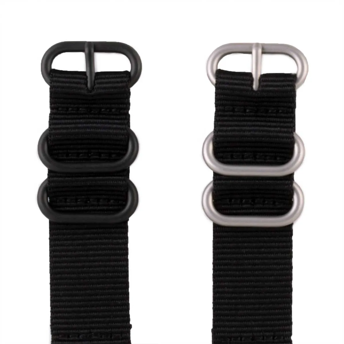a??Zulu nato watch band 5 rings - Nylon / fabric (solid color, stripes, pattern)