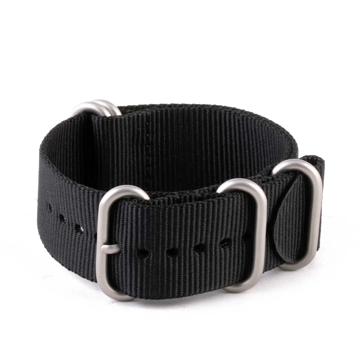 a??Zulu nato watch band 5 rings - Nylon / fabric (solid color, stripes, pattern)