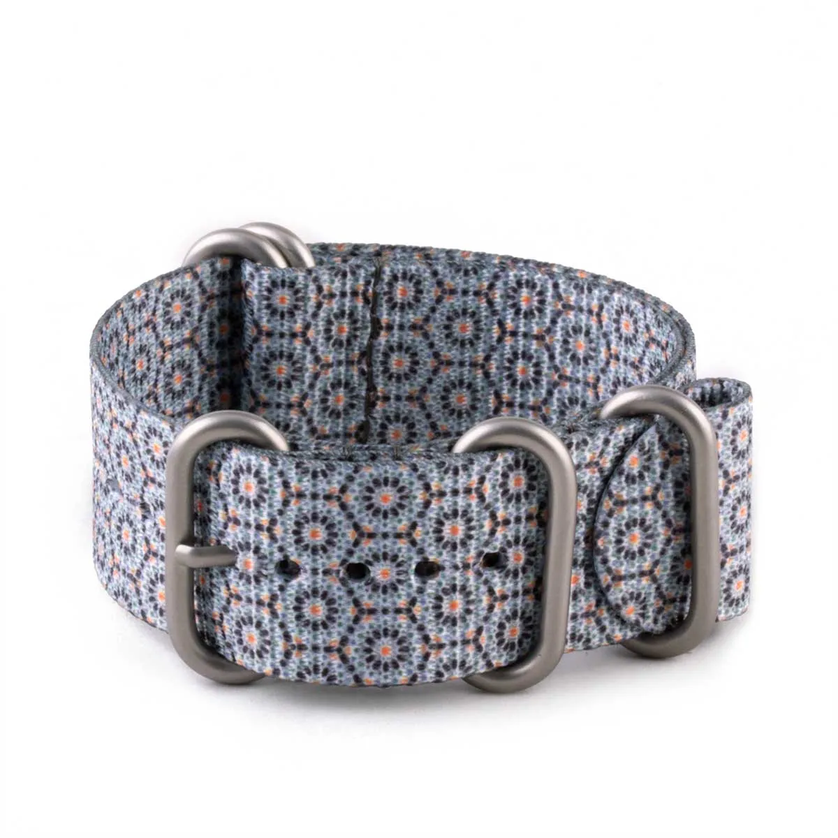 a??Zulu nato watch band 5 rings - Nylon / fabric (solid color, stripes, pattern)
