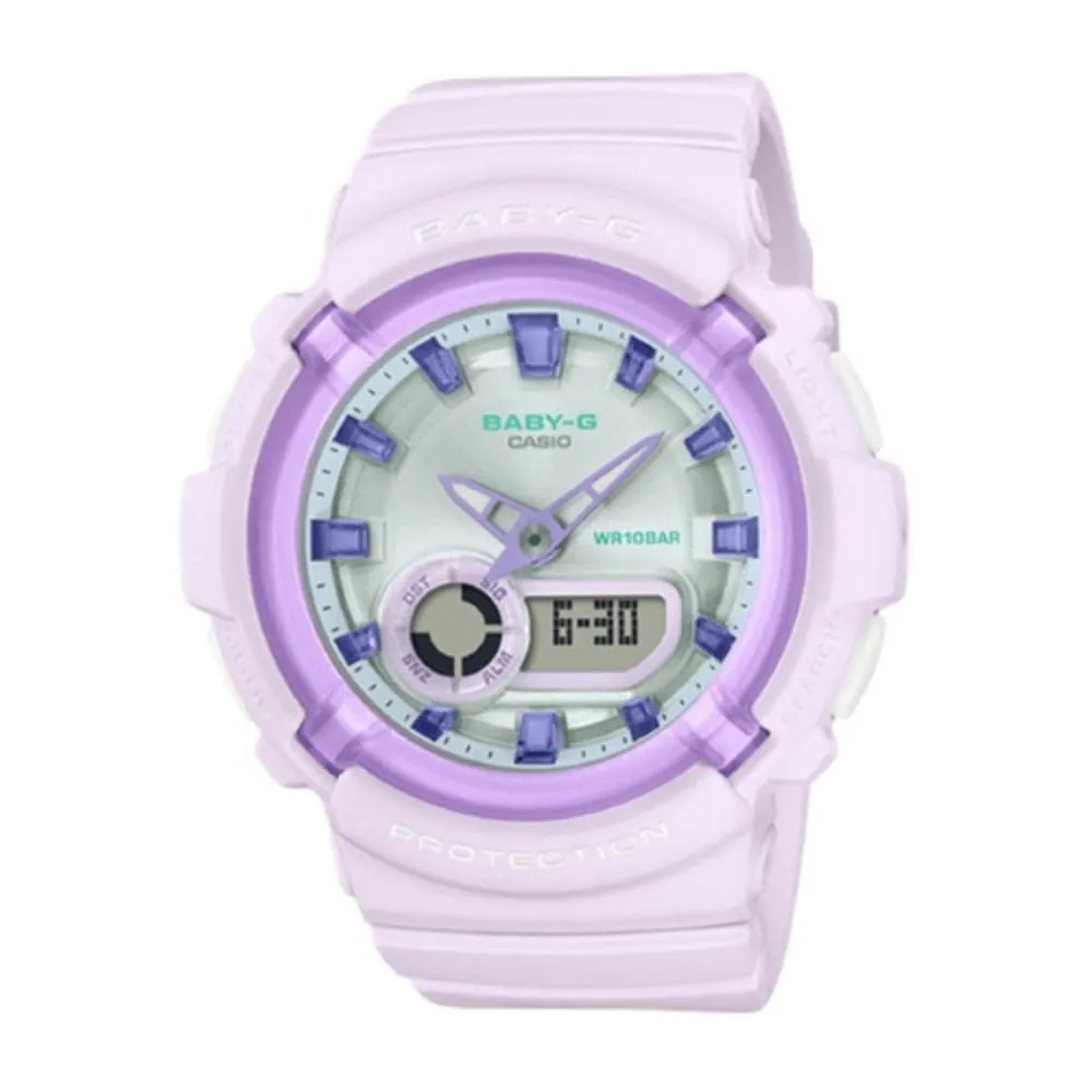    Baby-G Analog-Digital Purple Women Watch BGA-280SW-6ADR 