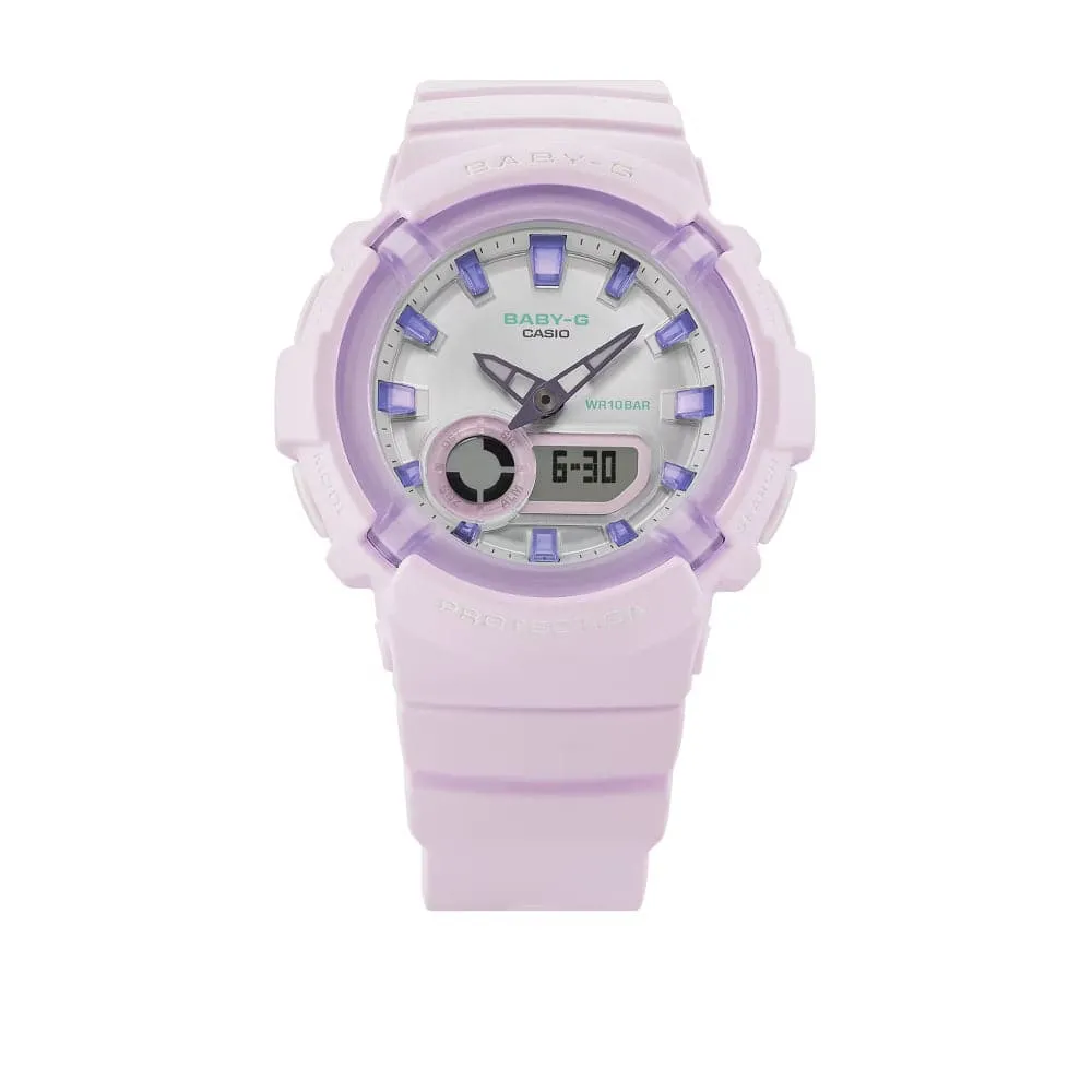Baby-G Analog-Digital Purple Women Watch BGA-280SW-6ADR