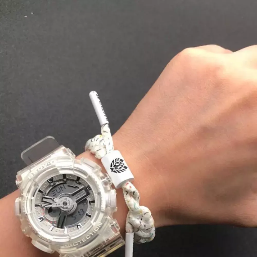 Baby-G BA-110CR-7ADR-P DIGITAL QUARTZ WHITE RESIN WOMEN'S WATCH
