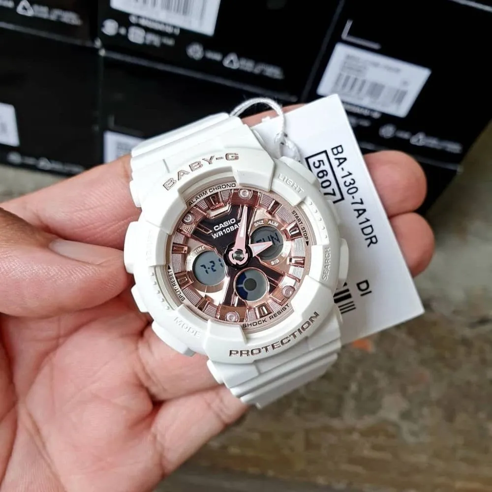 Baby-G BA-130-7A1DR WOMEN'S WATCH