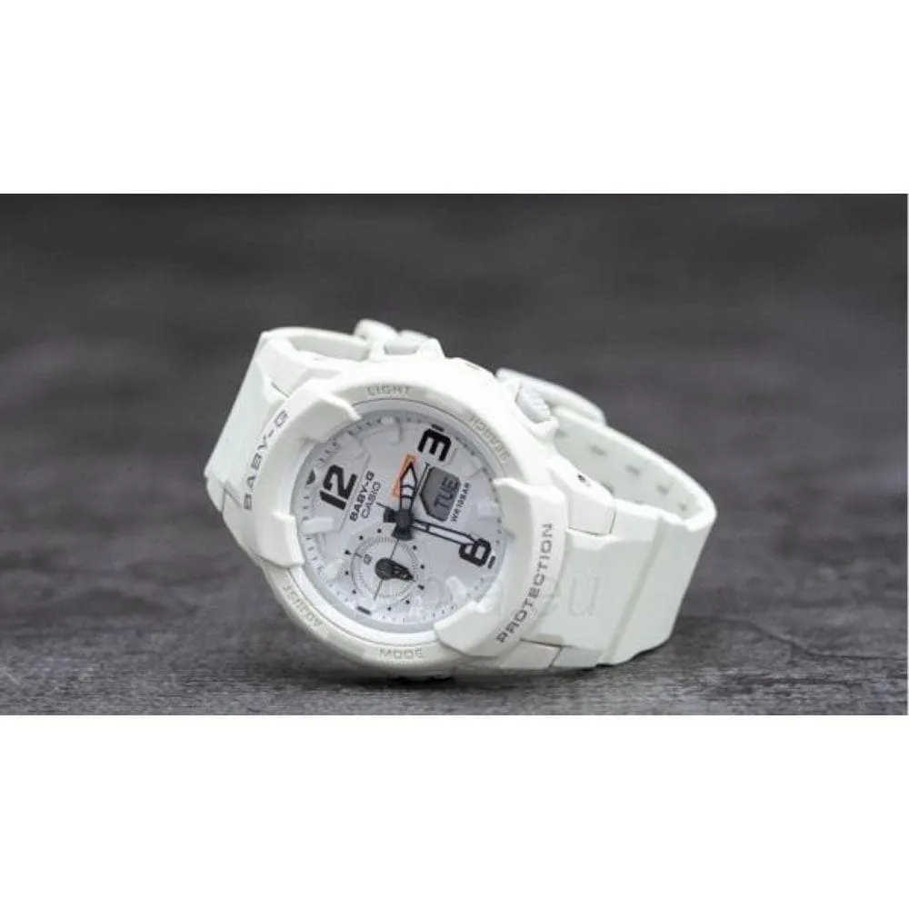 Baby-G BGA-230-7B2DR-P DIGITAL QUARTZ WHITE RESIN UNISEX'S WATCH