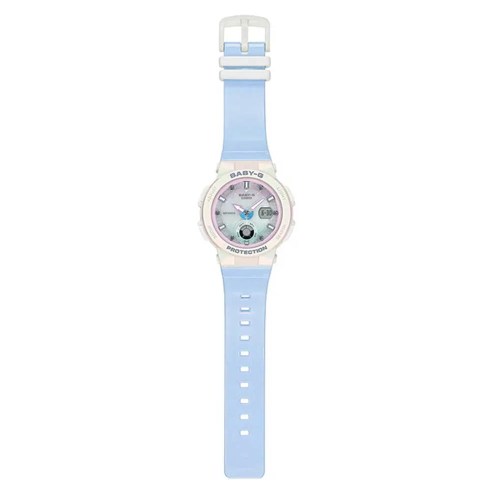 Baby-G BGA-250-7A3DR NEON ILLUMINATOR WOMEN'S WATCH