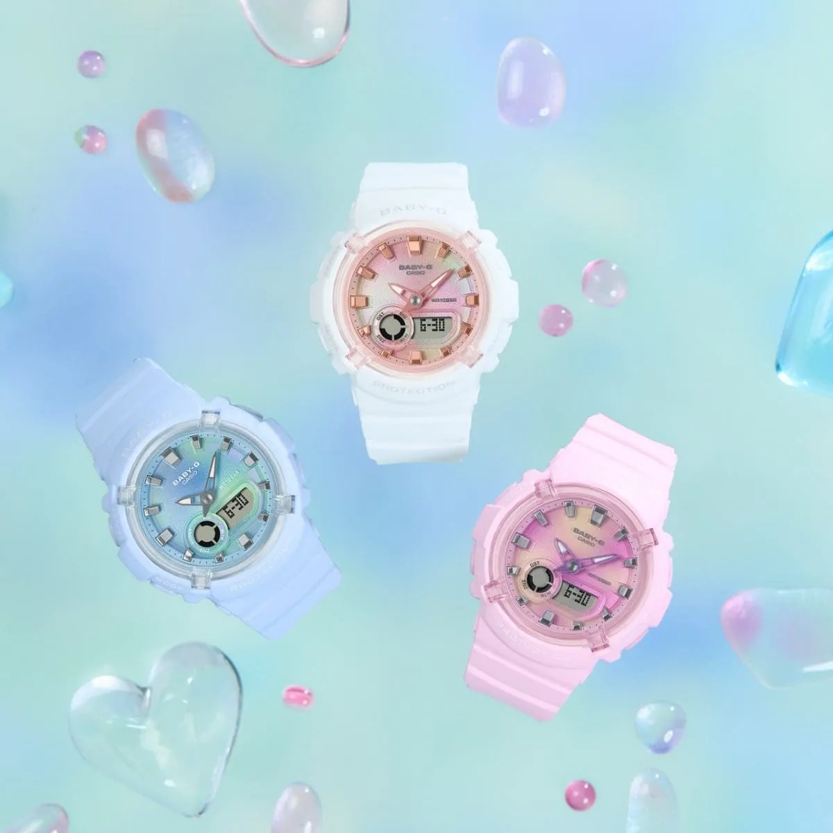    BABY-G BGA-280TD SERIES SOFT TIE DYE-LOOK WATCH 