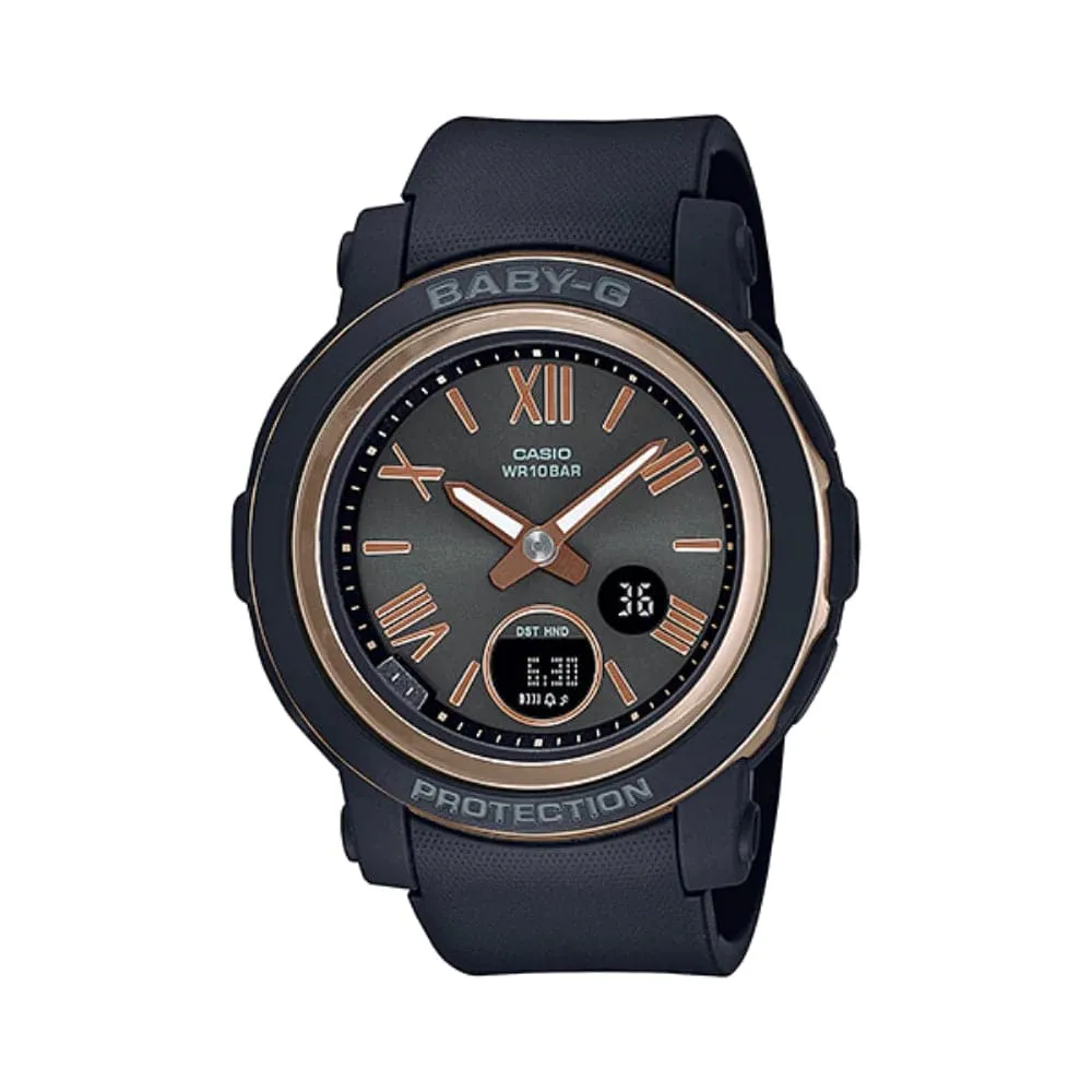    BABY-G BGA-290-1ADR BLACK RESIN STRAP WOMEN'S WATCH 
