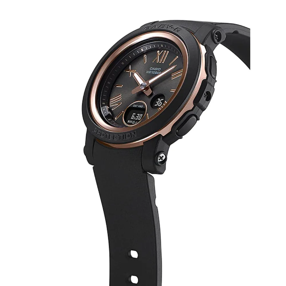 Baby-G BGA-290-1ADR BLACK RESIN STRAP WOMEN'S WATCH