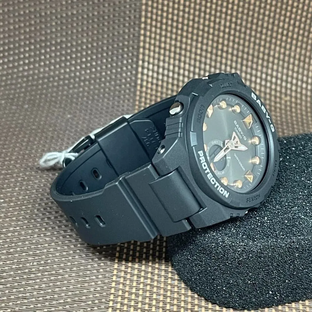 Baby-G BGA-320 Series Black Resin Strap Women Watch BGA-320-1ADR