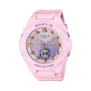    Baby-G BGA-320 Series Pink Resin Strap Women Watch BGA-320-4ADR 