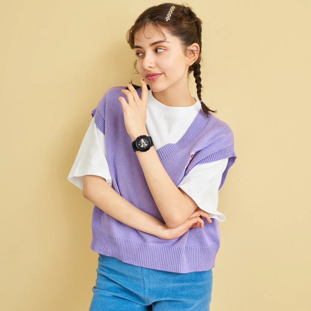 Baby-G Black Resin Strap Women Watch BA-110XRG-1ADR-P