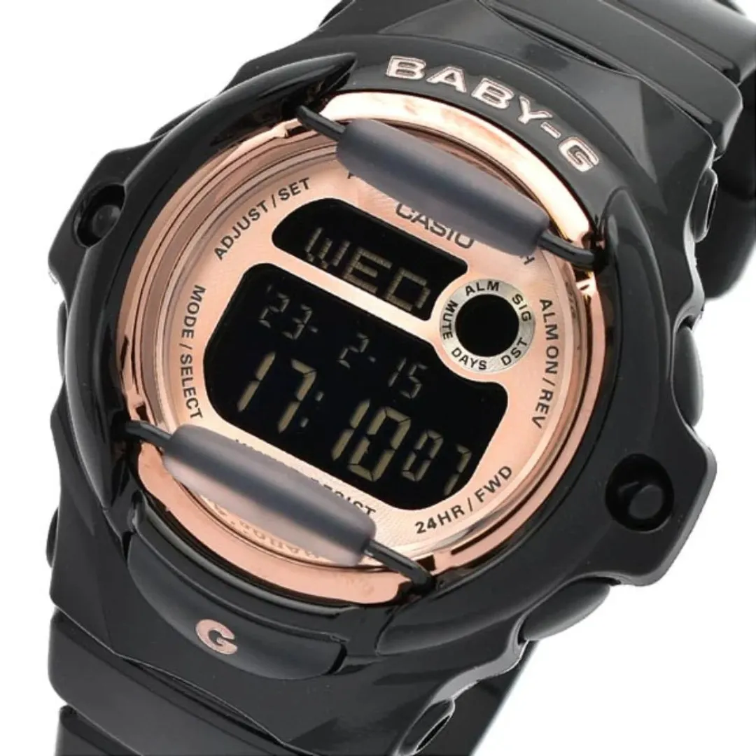 Baby-G BLACK STRAP DIGITAL WATCH BG-169UG-1DR