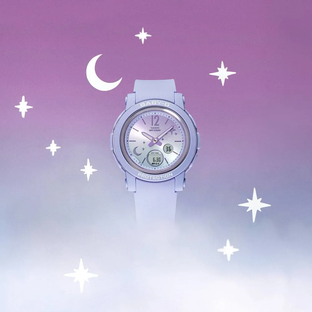 Baby-G Blue Resin Strap Women Watch BGA-290DS-2ADR