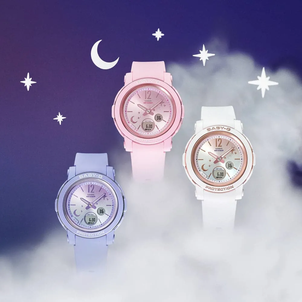 Baby-G Blue Resin Strap Women Watch BGA-290DS-2ADR