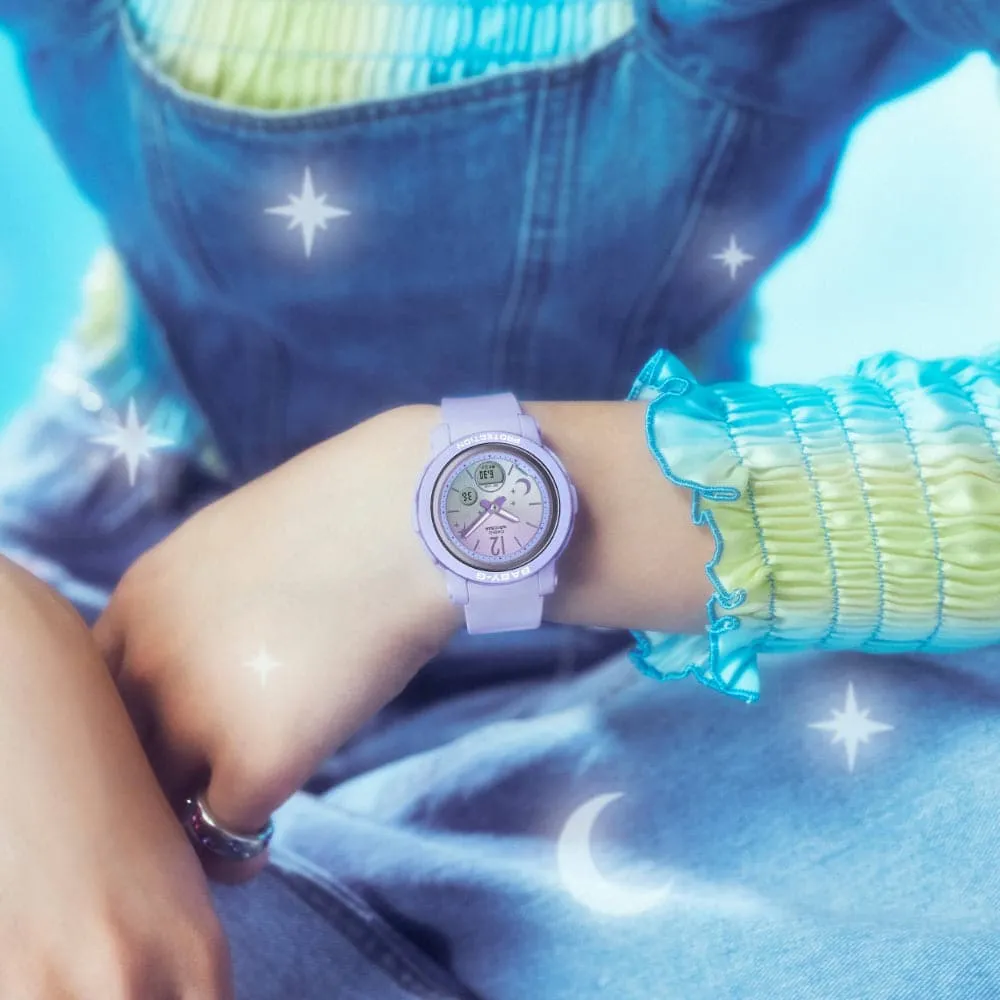 Baby-G Blue Resin Strap Women Watch BGA-290DS-2ADR