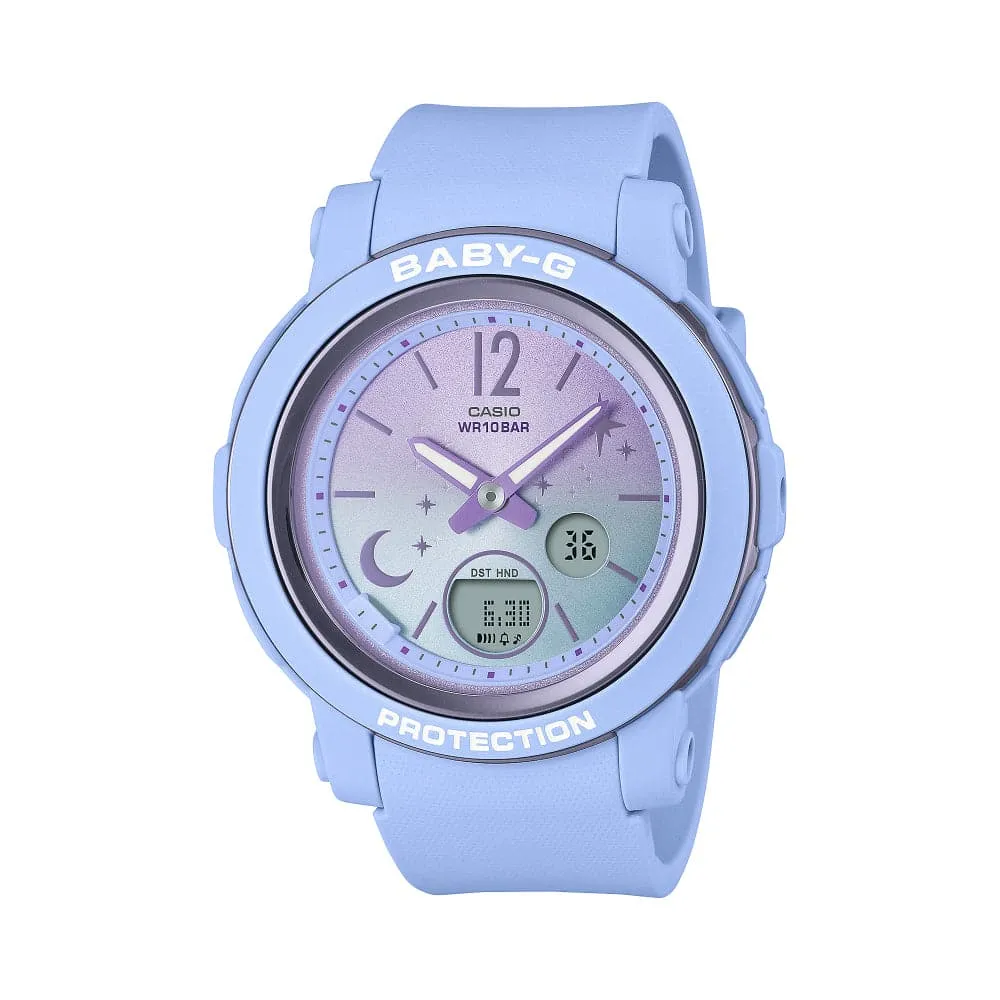    Baby-G Blue Resin Strap Women Watch BGA-290DS-2ADR 