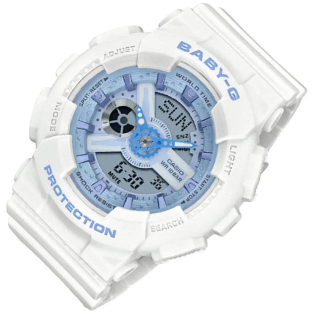 Baby-G Casual Blue Dial Women Watch BA-110XBE-7ADR