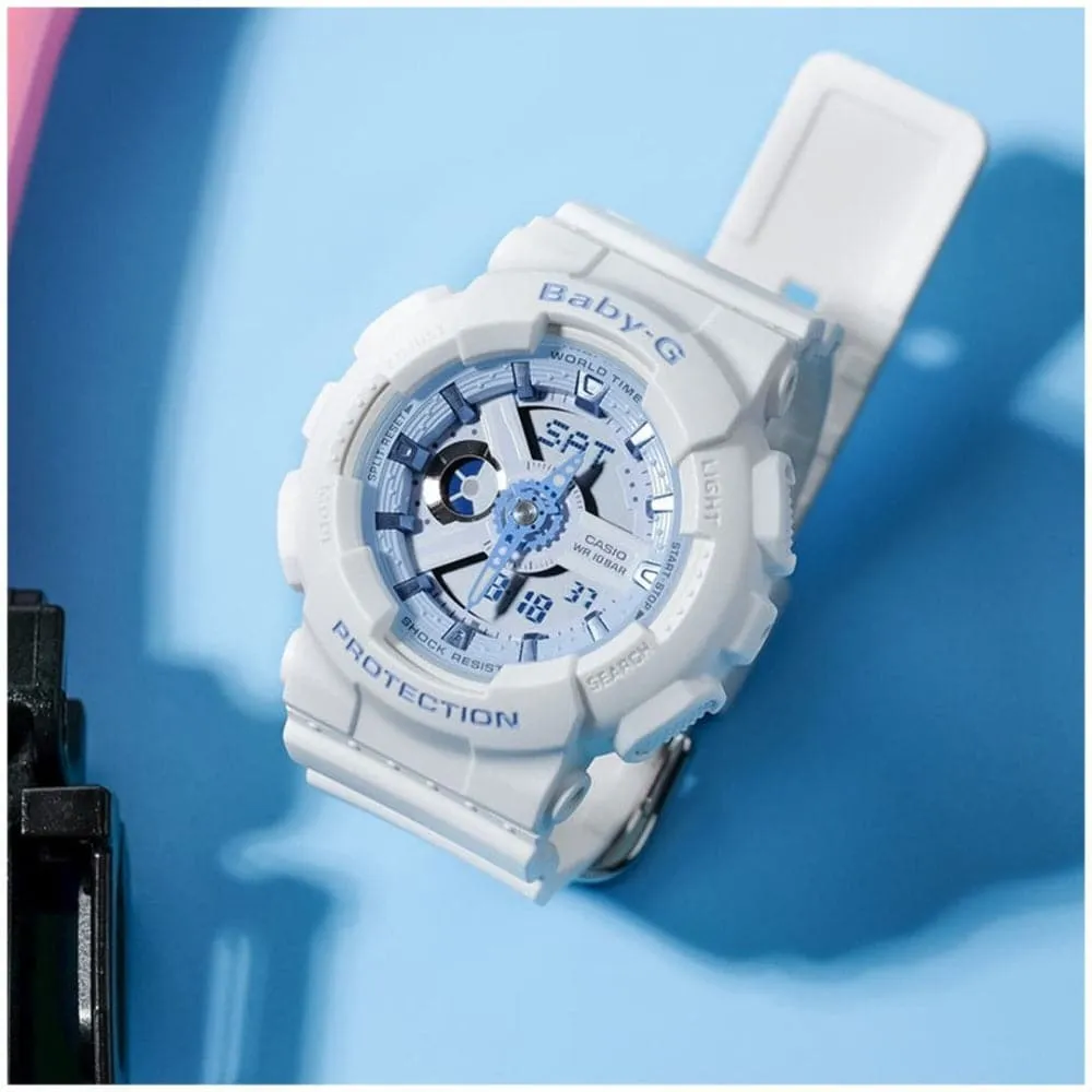Baby-G Casual Blue Dial Women Watch BA-110XBE-7ADR