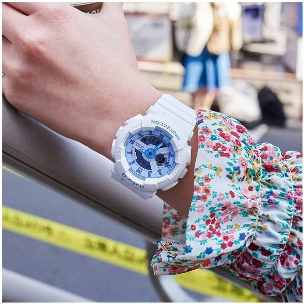 Baby-G Casual Blue Dial Women Watch BA-110XBE-7ADR