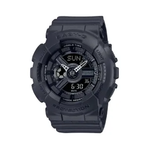    Baby-G Digital-Analogue Quartz Black Resin Strap Women Watch BA-110XBC-1ADR 