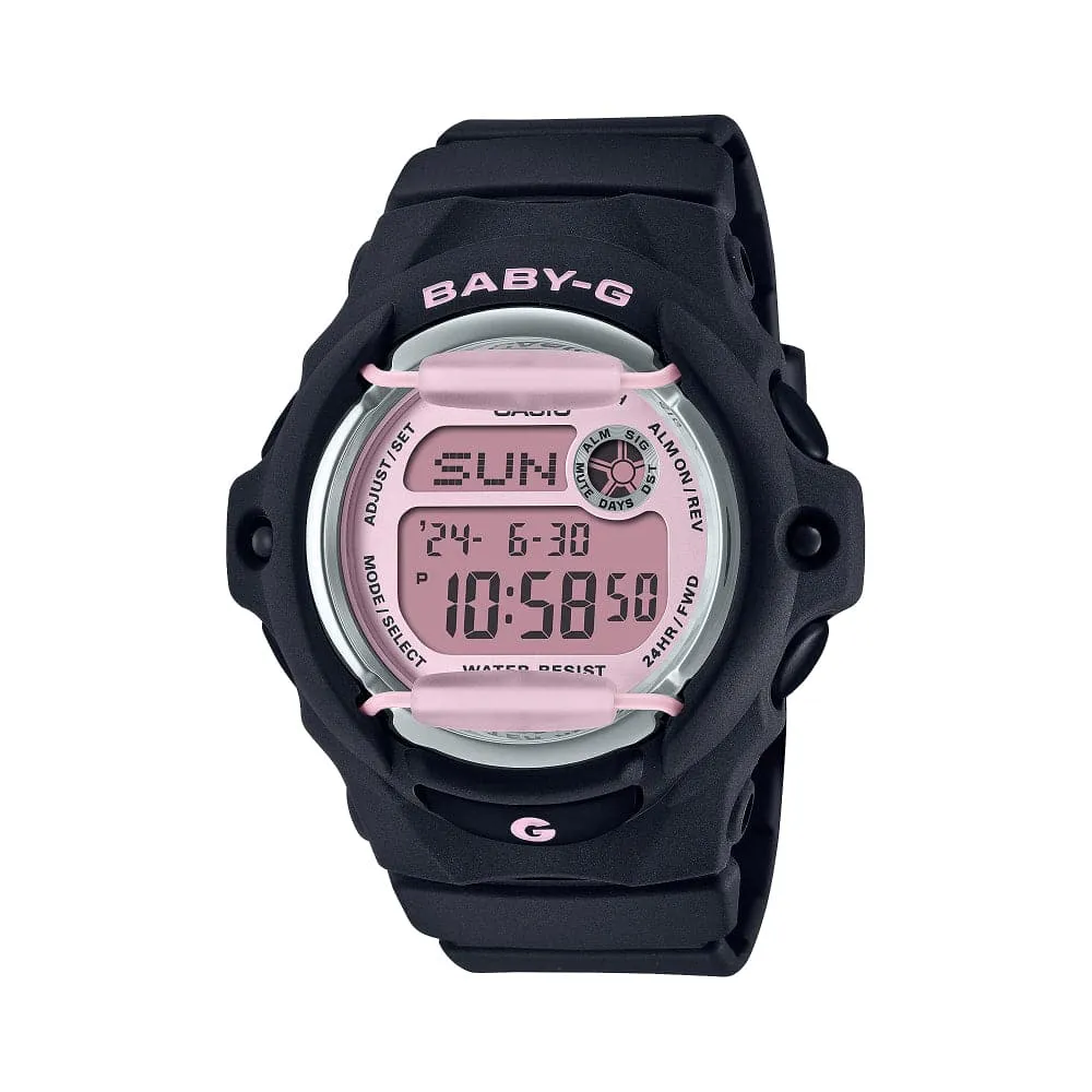    Baby-G Digital Black Resin Strap Women Watch BG-169U-1CDR-P 