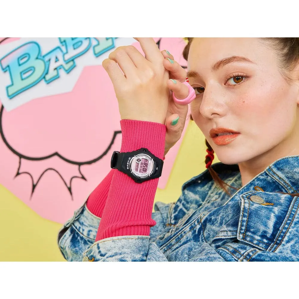 Baby-G Digital Black Resin Strap Women Watch BG-169U-1CDR-P