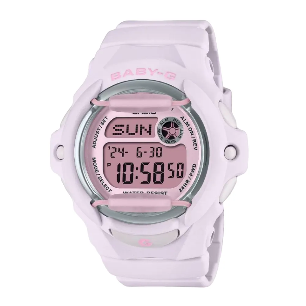    Baby-G Digital Pink Resin Strap Women Watch BG-169U-4BDR-P 