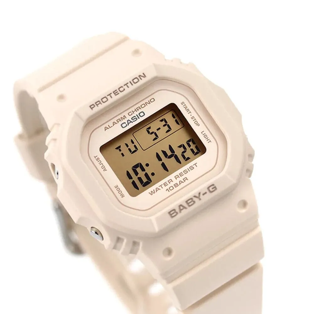 Baby-G Digital Pink Resin Strap Women Watch BGD-565U-4DR