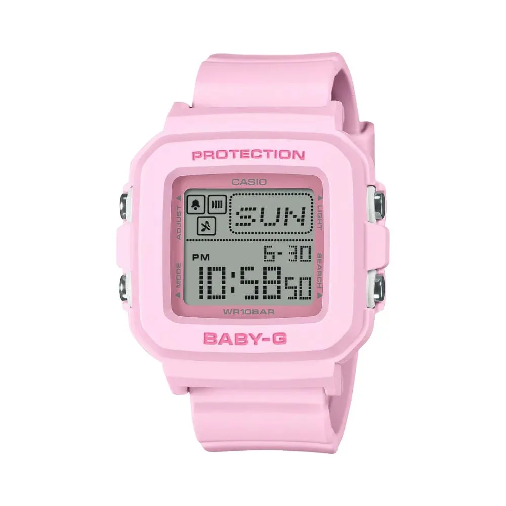    Baby-G Digital Pink Resin Strap Women's Watch BGD-10-4DR 