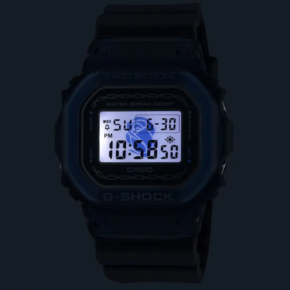 Baby-G Digital Resin Strap men Watch DW-5600RS-8DR