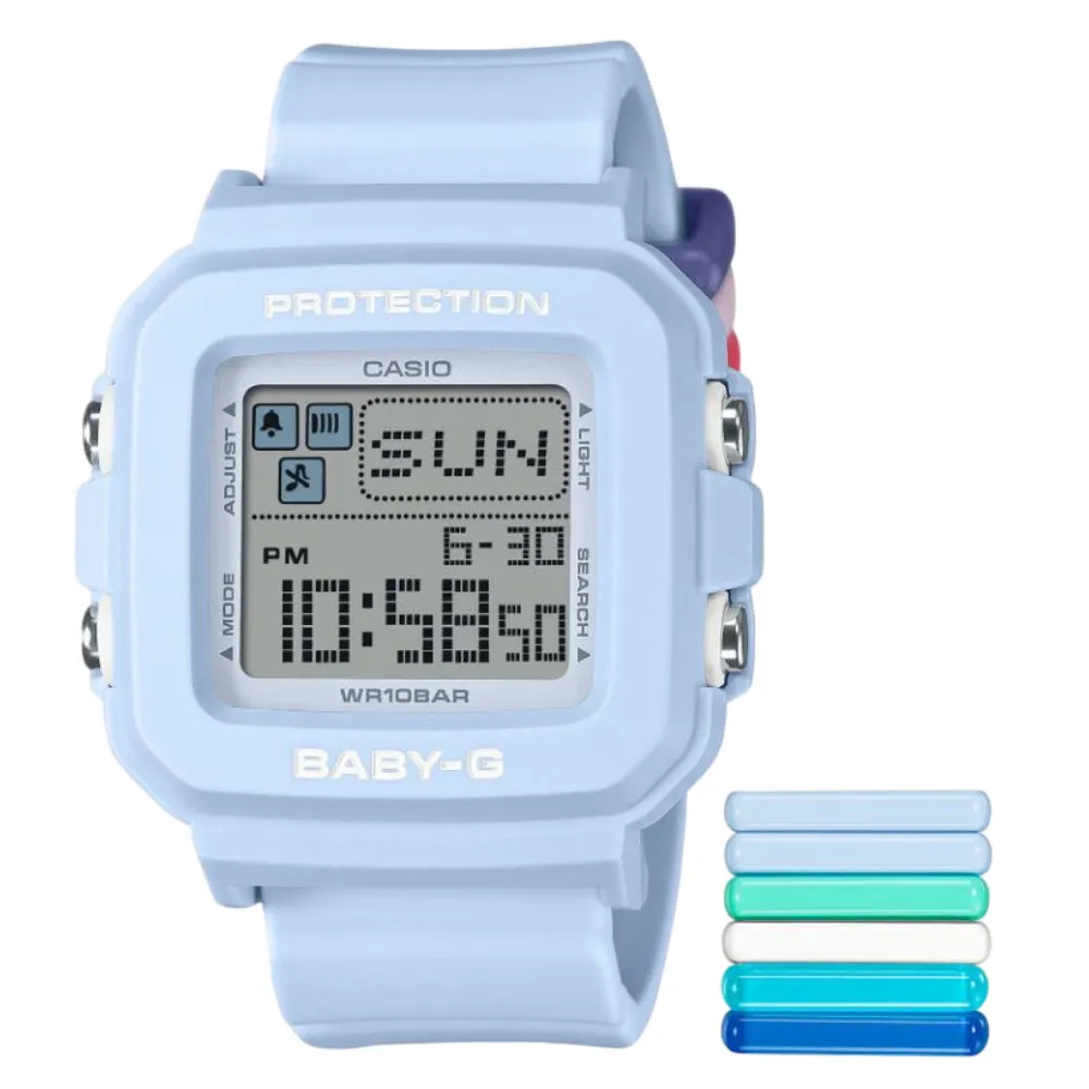 Baby-G Digital Resin Strap Women Watch BGD-10L Series
