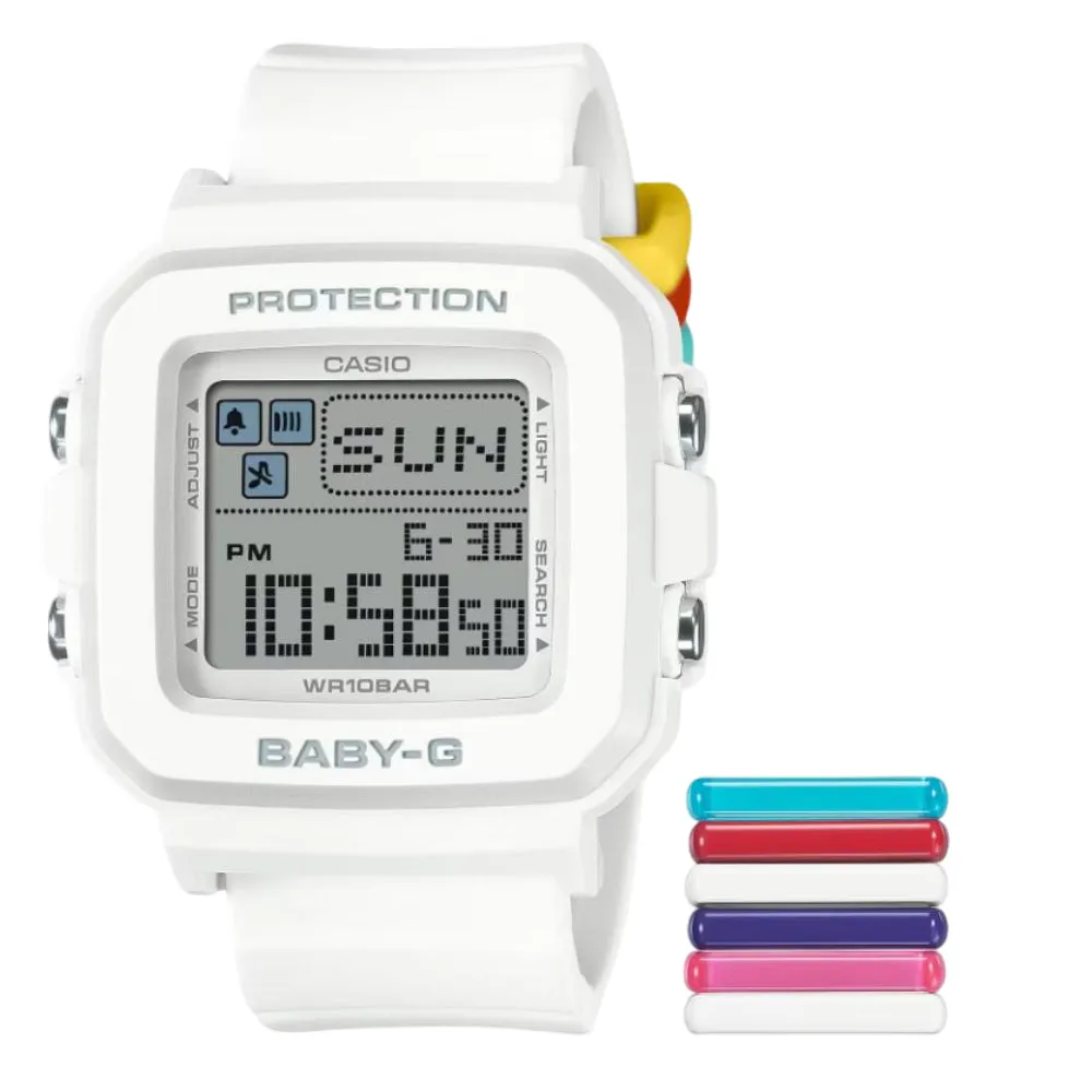 Baby-G Digital Resin Strap Women Watch BGD-10L Series