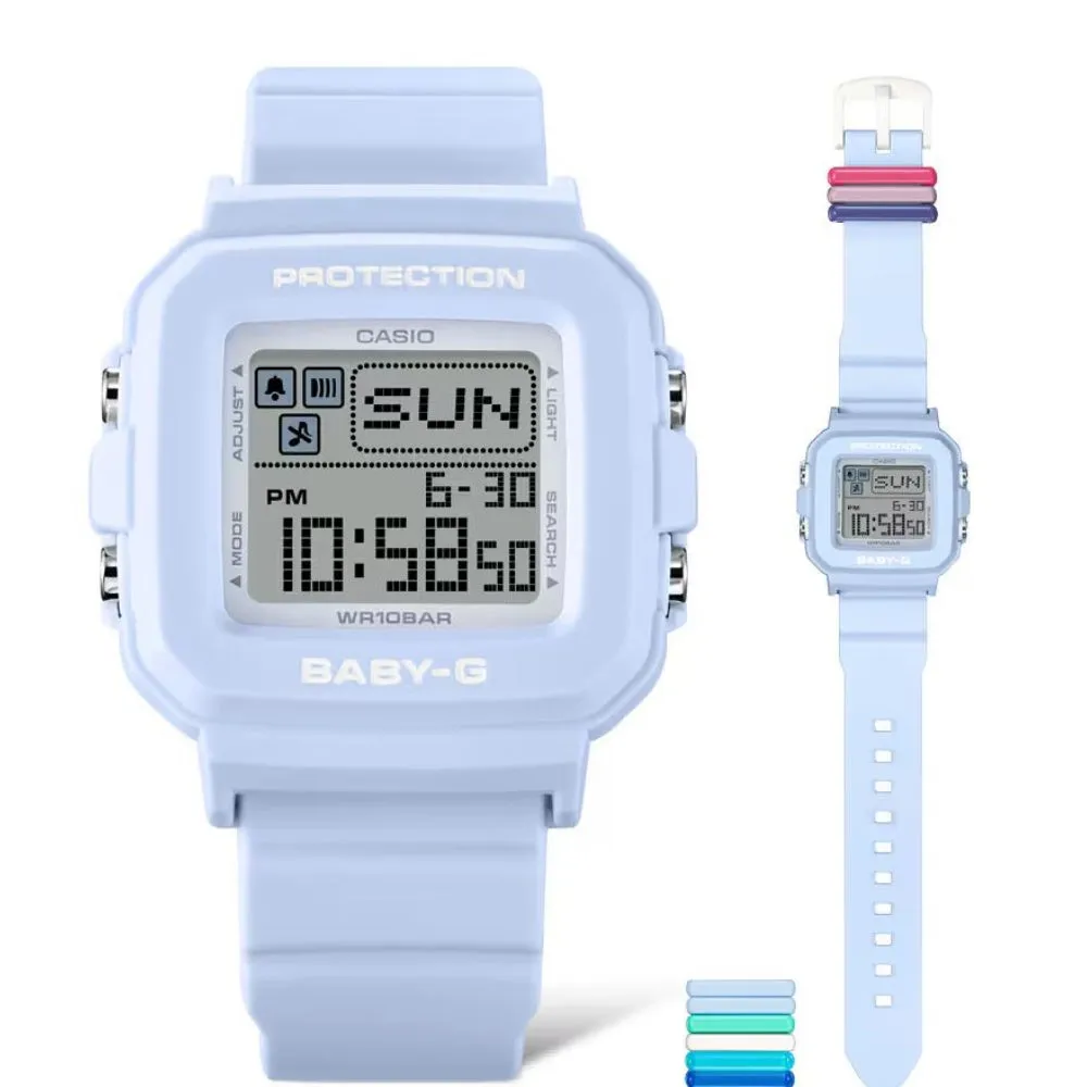 Baby-G Digital Resin Strap Women Watch BGD-10L Series