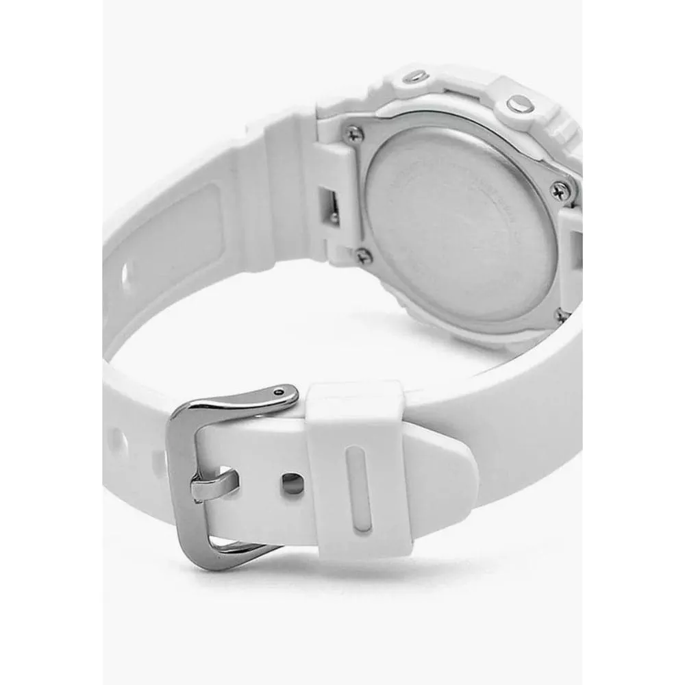 Baby-G Digital White Resin Strap Unisex Watch BGD-565U-7DR-P