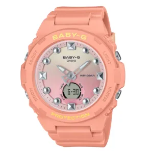    Baby-G Orange Resin Strap Women Watch BGA-320-4A1DR 