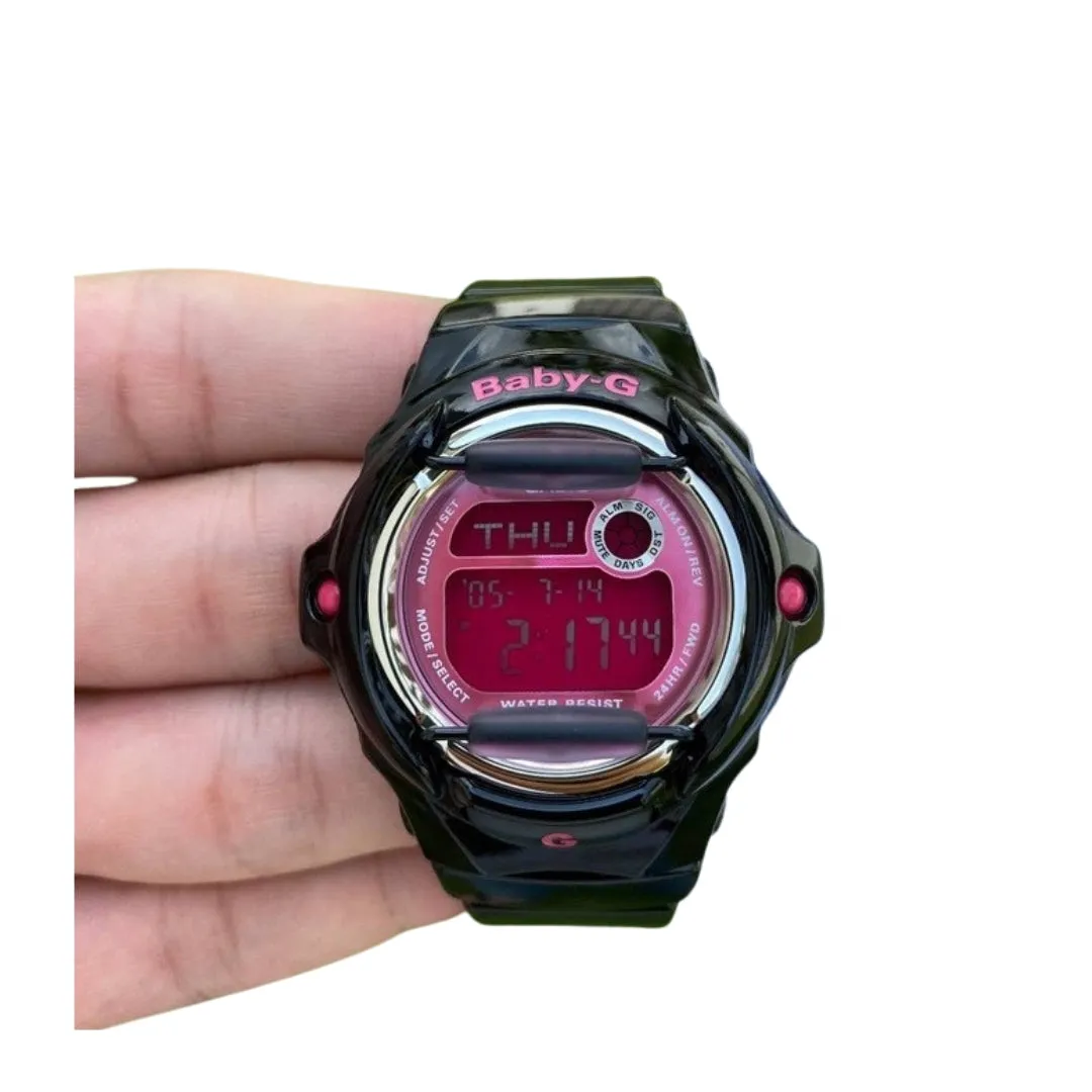 Baby-G Pink and Black Digital Watch BG-169U-1BDR