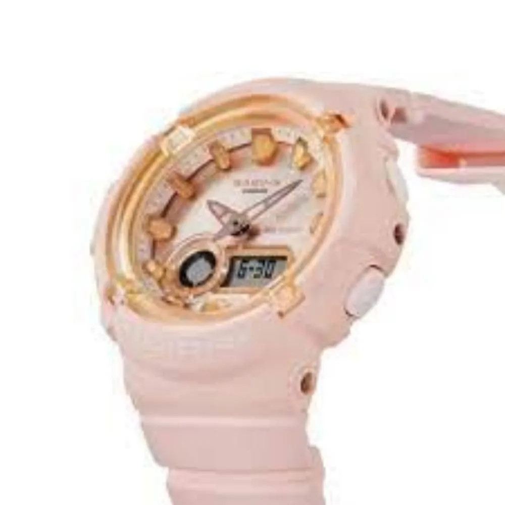 Baby-G Pink Dial & Rubber Strap Women Watch BGA-280SW-4ADR-P