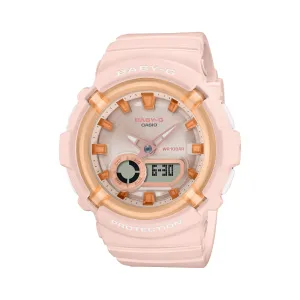    Baby-G Pink Dial And Rubber Strap Women Watch BGA-280SW-4ADR 