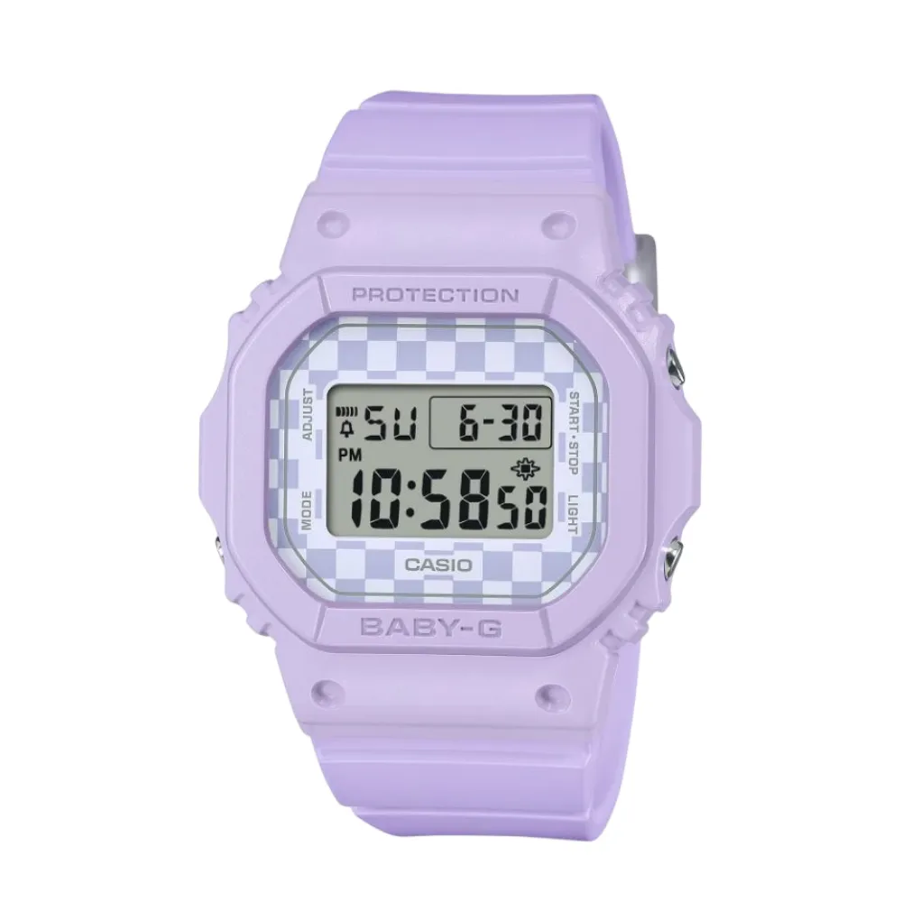    Baby-G Purple Resin Strap Women Watch BGD-565GS-6DR 