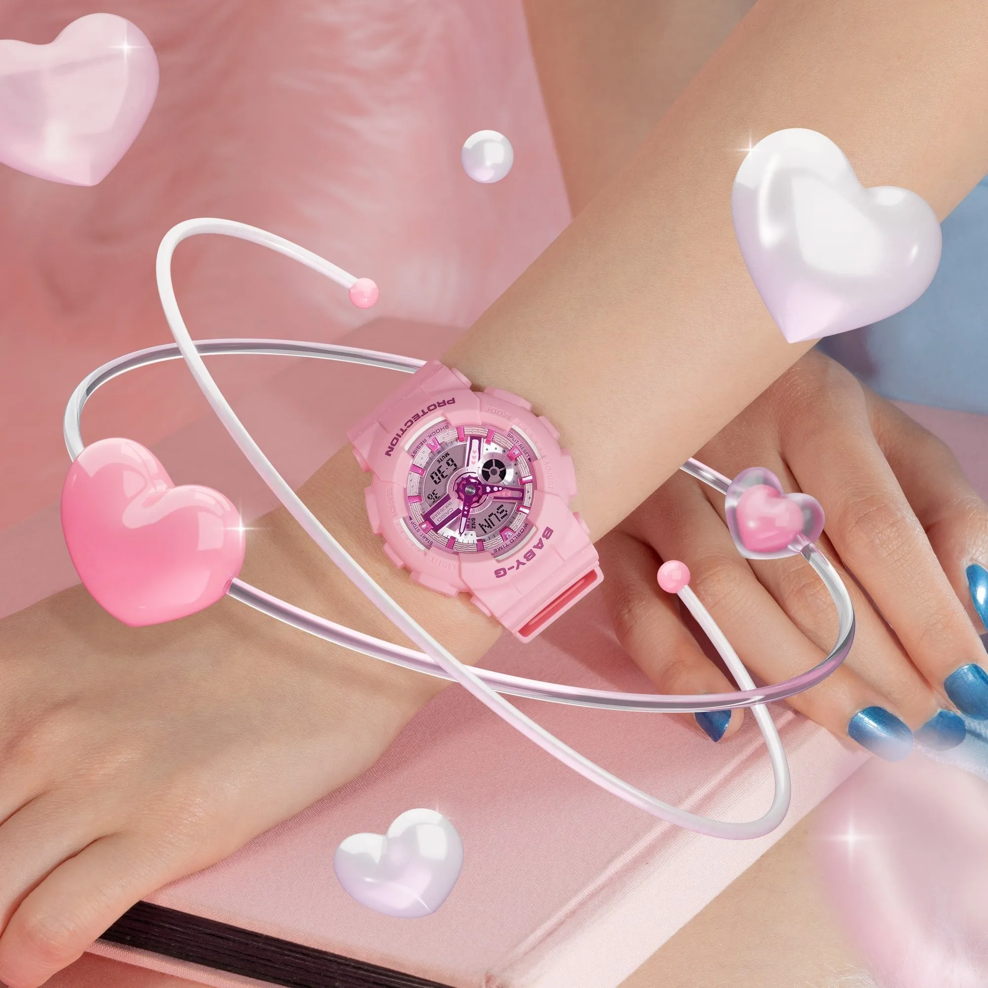Baby-G Resin Strap Women Watch BA-110 Series