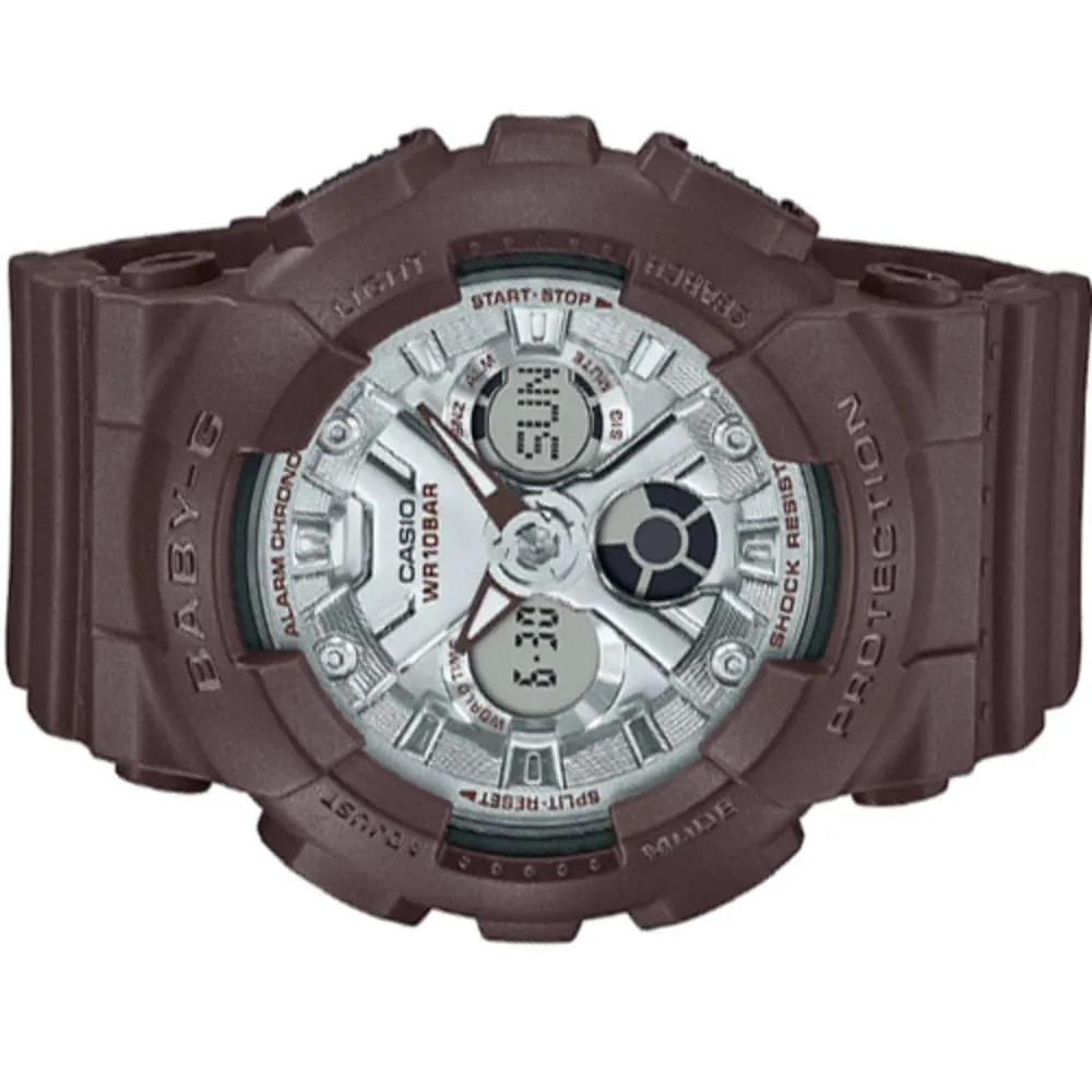 Baby-G Standard Analog-Digital Brown Watch BA-130SW-5ADR-P