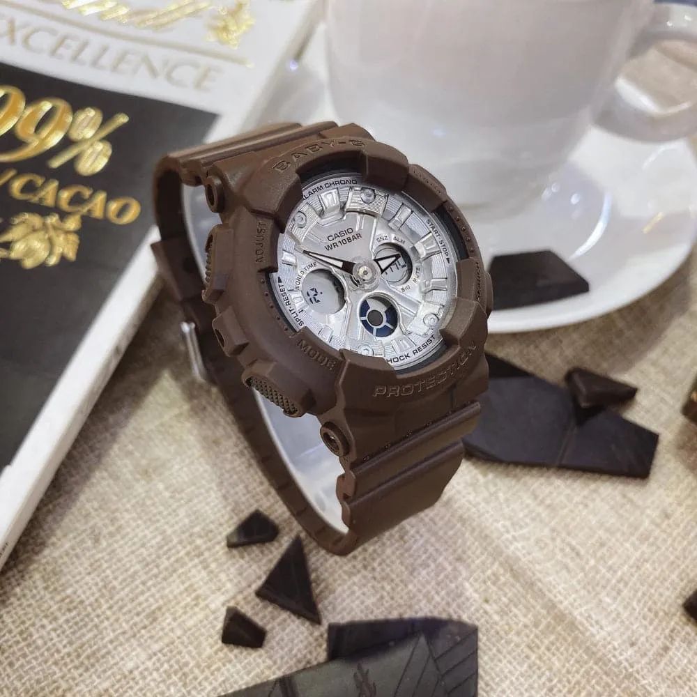 Baby-G Standard Analog-Digital Brown Watch BA-130SW-5ADR-P